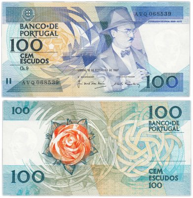 купить Португалия 100 эскудо 1987 (Pick 179c) (12.02.1987)