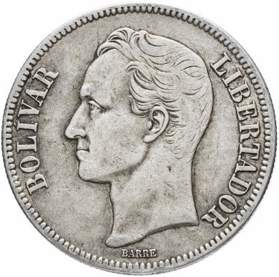 купить Венесуэла 5 боливар 1936