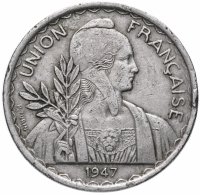 купить Французский Индокитай 1 пиастр 1947