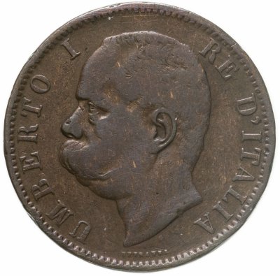 купить Италия 10 чентезимо (centesimi) 1894 BI знак монетного двора "BI" - Бирмингем