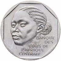 Купить Чад 500 франков (francs) 1985