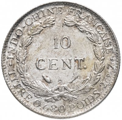 купить Французский Индокитай 10 сантимов (centimes) 1924