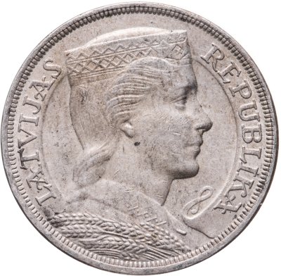 купить Латвия 5 латов (lati) 1929