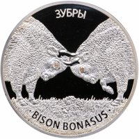 купить Беларусь 20 рублей 2012 «Зубры»