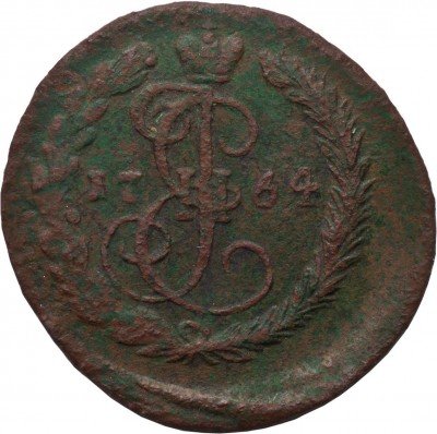 купить денга 1764 года ЕМ