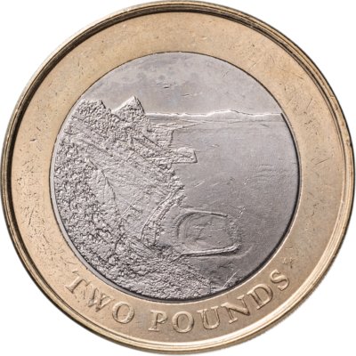 купить Гибралтар 2 фунта (pounds) 2020