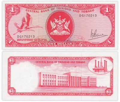 купить Тринидад и Тобаго 1 доллар 1964 (1977) Pick 30a