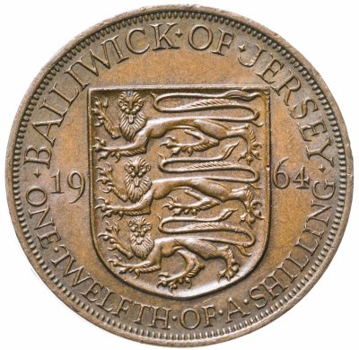 купить Джерси 1/12 шиллинга 1964