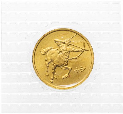 купить 25 рублей 2002 СПМД Стрелец, в банковской запайке