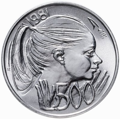 купить Сан-Марино 500 лир (lire) 1981 Мир