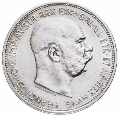 купить Австро-Венгрия 2 кроны (corona) 1912, монета для Австрии