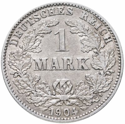 купить Германская Империя 1 марка (mark) 1874-1916, случайная дата и монетный двор