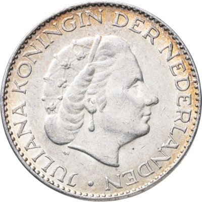 купить Нидерланды 1 гульден (gulden) 1955-1967, случайный год