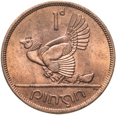 купить Ирландия 1 пенни (penny) 1966