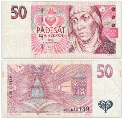 купить Чехия 50 крон 1997 (Pick 17)