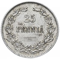 Купить 25 пенни 1895-1916, монета для Финляндии