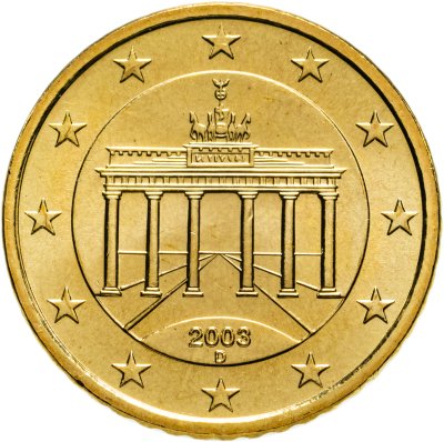 купить Германия 50 центов (cents) 2003 двор D