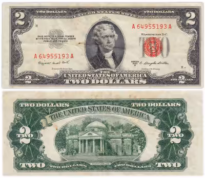 купить США 2 доллара 1953 Series 1953