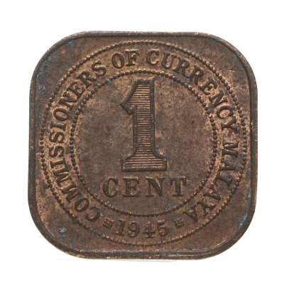 купить Малайя 1 цент (cent) 1945