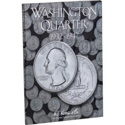 купить Альбом-фолдер для монет Washington quarter 25 центов США 1932-47 (Harris, США)