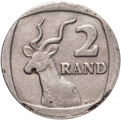 купить ЮАР 2 ранда (рэнда, rand) 1989-2000, случайная дата