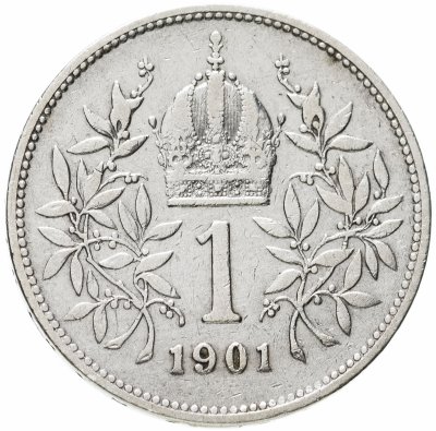 купить Австрия 1 крона (crown) 1901