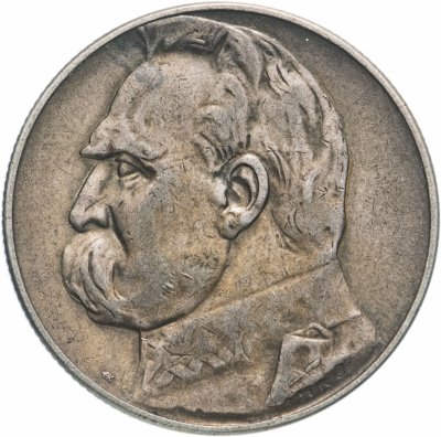 купить Польша 5 злотых (zlotych) 1935 Пилсудский