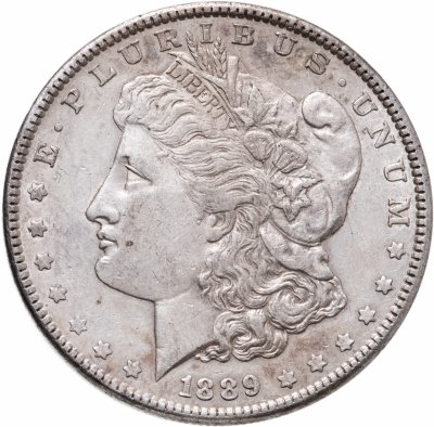 купить США 1 доллар (dollar) 1889 Доллар Моргана Без отметки монетного двора