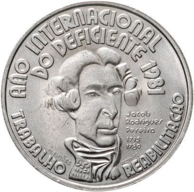 купить Португалия 100 эскудо (escudos) 1981 Год инвалидов