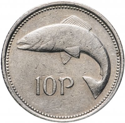 купить Ирландия 10 пенсов (pence) 1993-2000, случайная дата