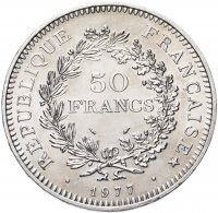 купить Франция 50 франков (francs) 1977