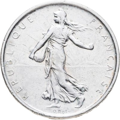 купить Франция 5 франков (francs) 1964