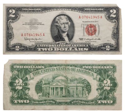 купить США 2 доллара 1963 года (Pick 382a)