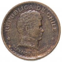 Купить Чили 50 сентаво (centavos) 1942