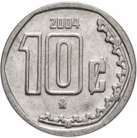 купить Мексика 10 сентаво 1992-2008, случайная дата