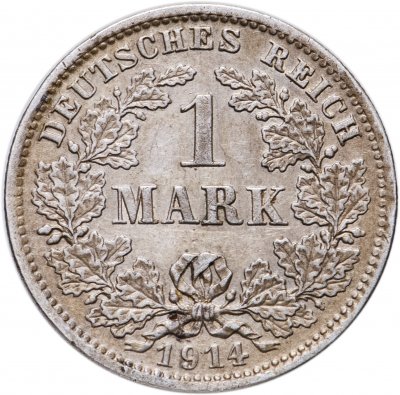 купить Германия (Германская империя) 1 марка 1914 "D"