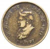 купить Гвалиор 1/2 анна (anna) 1942