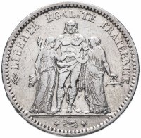 купить Франция 5 франков 1873 A