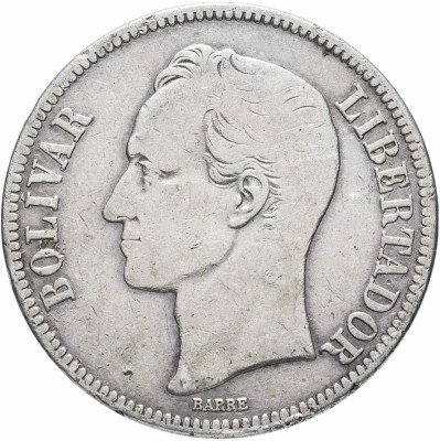 купить Венесуэла 5 боливар 1936