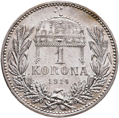 купить Венгрия 1 крона (crown) 1914