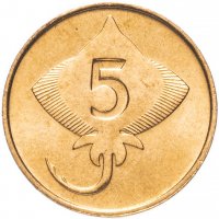 Купить Исландия 5 эйре (aurar) 1981