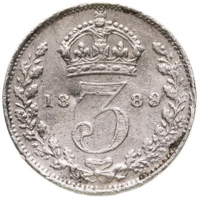 купить Великобритания 3 пенса (pence) 1889