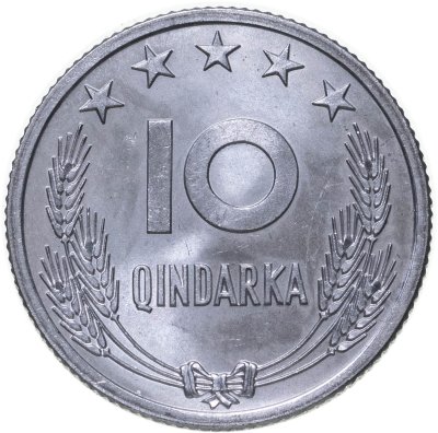 купить Албания 10 киндарок (qindarka) 1969 25 лет Освобождению