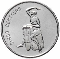 Купить Доминикана 5 сентаво (centavos) 1989