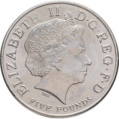 купить Великобритания 5 фунтов (pounds) 2005 200 лет Трафальгарской битве