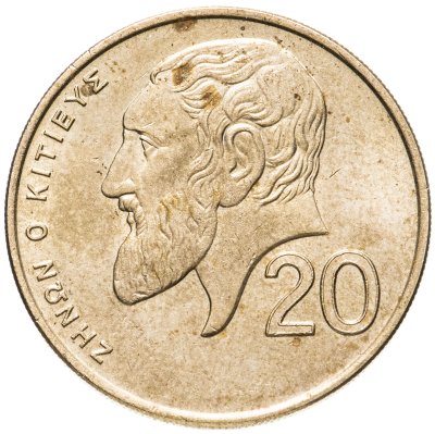 купить Кипр 20 центов (cents) 1991