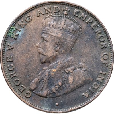 купить Гонконг 1 цент (cent) 1926