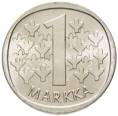 купить Финляндия 1 markka (марка) 1967 S
