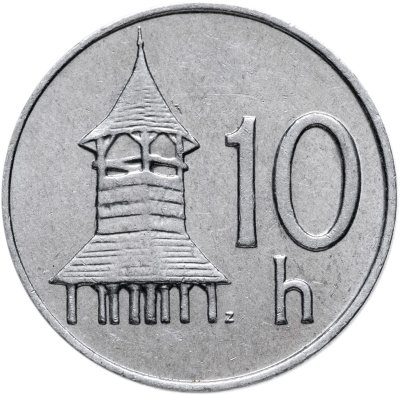 купить Словакия 10 геллеров (halierov) 1997