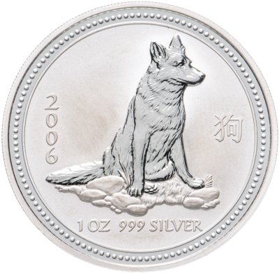 купить Австралия 1 доллар 2006 « Восточный календарь.Год-собаки»